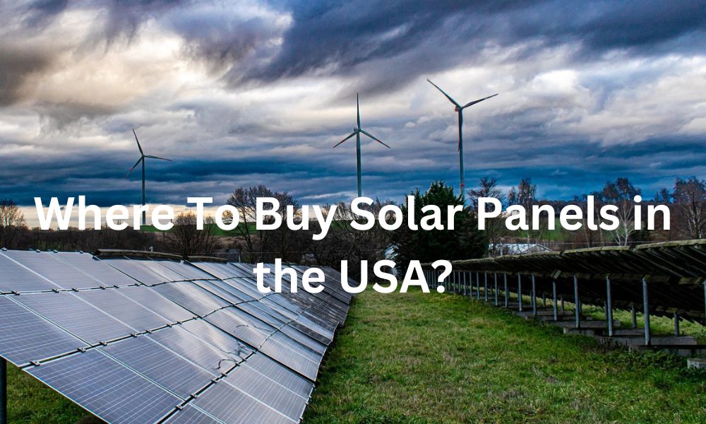 Where To Buy Solar Panels in the USA 2024?