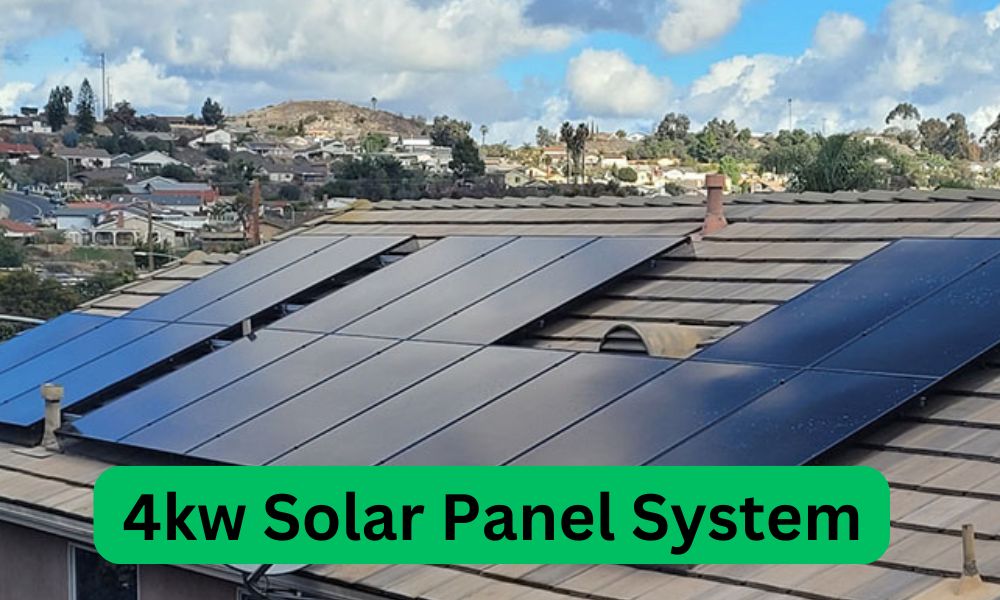 4kw Solar Panel System Price in India 2024