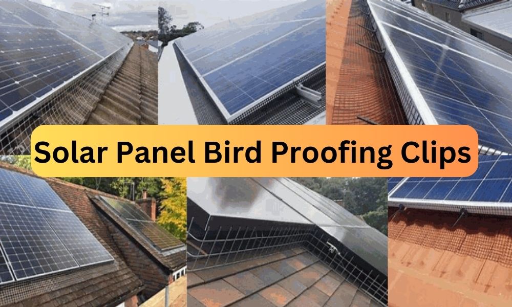 Solar Panel Bird Proofing Clips